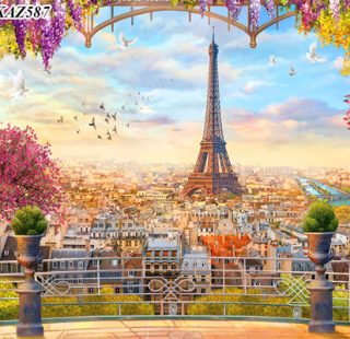 MKAZ587 Набор алмазный «Париж в цвету»